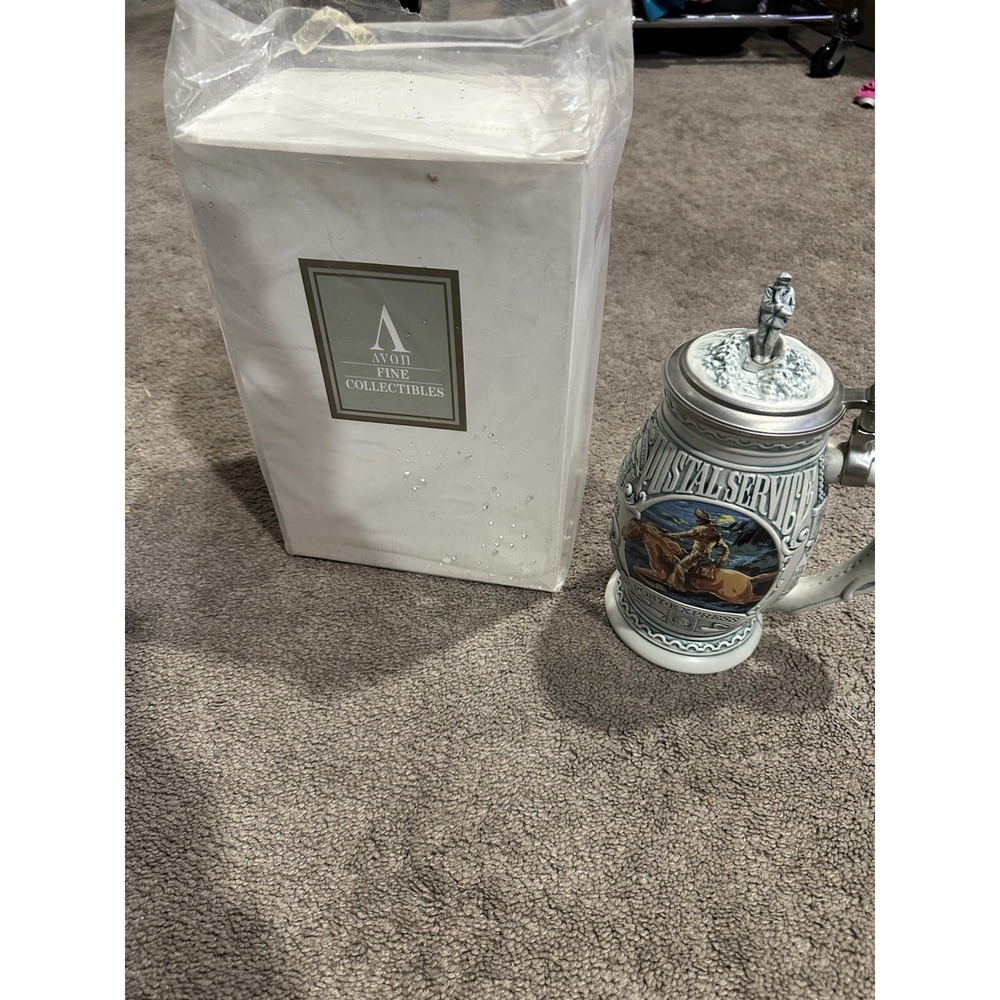 1996 United States Postal Service Beer Stein by Avon Collectible USPS Mail Carri